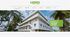 Desktop Screenshot of herofashion.com