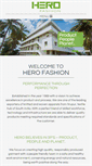 Mobile Screenshot of herofashion.com
